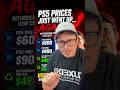 Guess what? More PS5 price hikes for the refurbished edition they started MAY 1st! Must see!