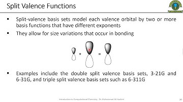 Understanding Basis Sets & SCF Method in Computational Chemistry 🧠 | Lecture 3 by Dr. M. A. Hashmi