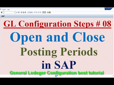 GL Configuration Steps