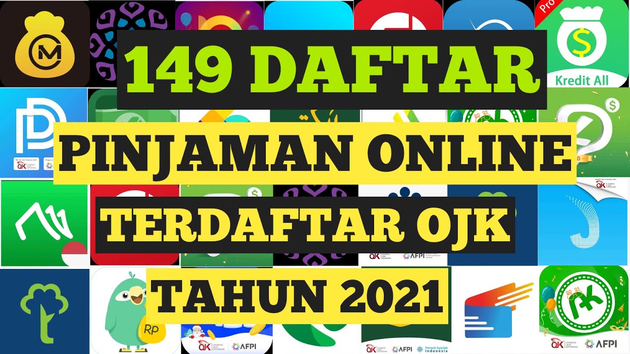 Pinjaman online yang terdaftar di ojk 2021