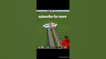 Minecraft Automatic Cobblestone Generator Farm #Shorts #youtubeshorts