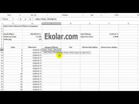 Video: Excel Elektronik Tablosu Yıllık Bütçe Nasıl Oluşturulur: 15 Adım