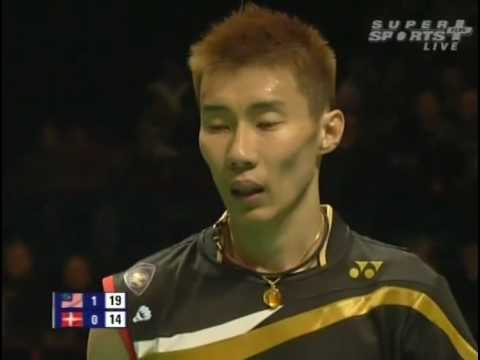 [6/6] Demi-finale SH : Lee Chong Wei vs Peter Gade...