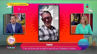 Yahir Fue Víctima De Robo En Estados Unidos Sale El Sol