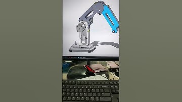 #steppermotor how did I make a robotic arm with stepper motors?