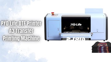 PYD Life A3 DTF Printer Review | F1080 Printhead + White Ink Circulation = Perfect Prints