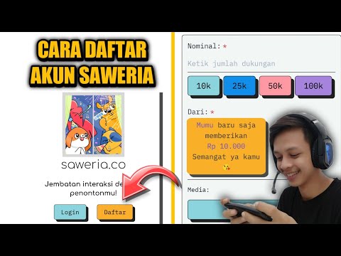 Cara Daftar Akun Saweria terbaru 2022 untuk Pemula