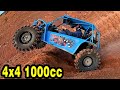 Quase a Primeira volta no monstro 1000cc 4x4