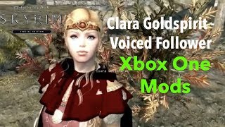Skyrim SE Xbox One Mods|Clara Goldspirit - Voiced Follower