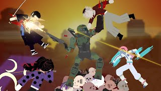 Doom Slayer Vs Upper Moons| Sn Animation