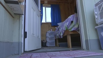 Veterans share experiences living at transitional housing project year after its launch