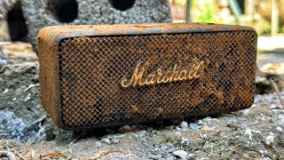 Restoration broken old Marshall Emberton bluetooth speaker | Restore and rebuild speakers