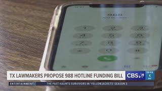 Texas lawmakers propose suicide hotline funding bill