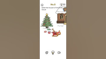 Brain Out. Save Santa. Level 3