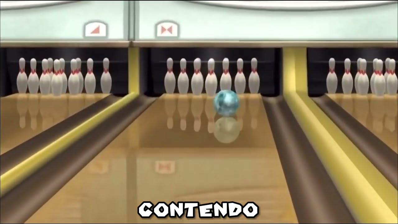 Bowling Alley Screens When You Get A Strike The Bowling Alley screen when you get a Strike in Wii Sports Bowling