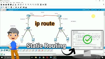 Configuring Static Routing with 2 Routers using CLI command | Cisco Packet Tracer Tutorial [HINDI]