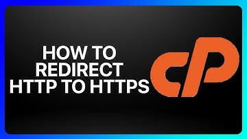 How To Redirect Http To Https In cPanel Tutorial