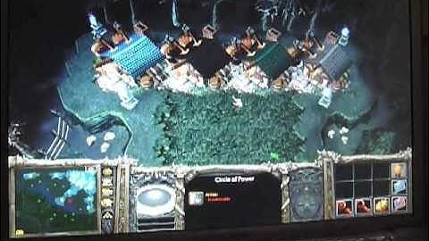 Warcraft 3 TFT DotA on a Macbook Pro 2.4 Ghz 15"
