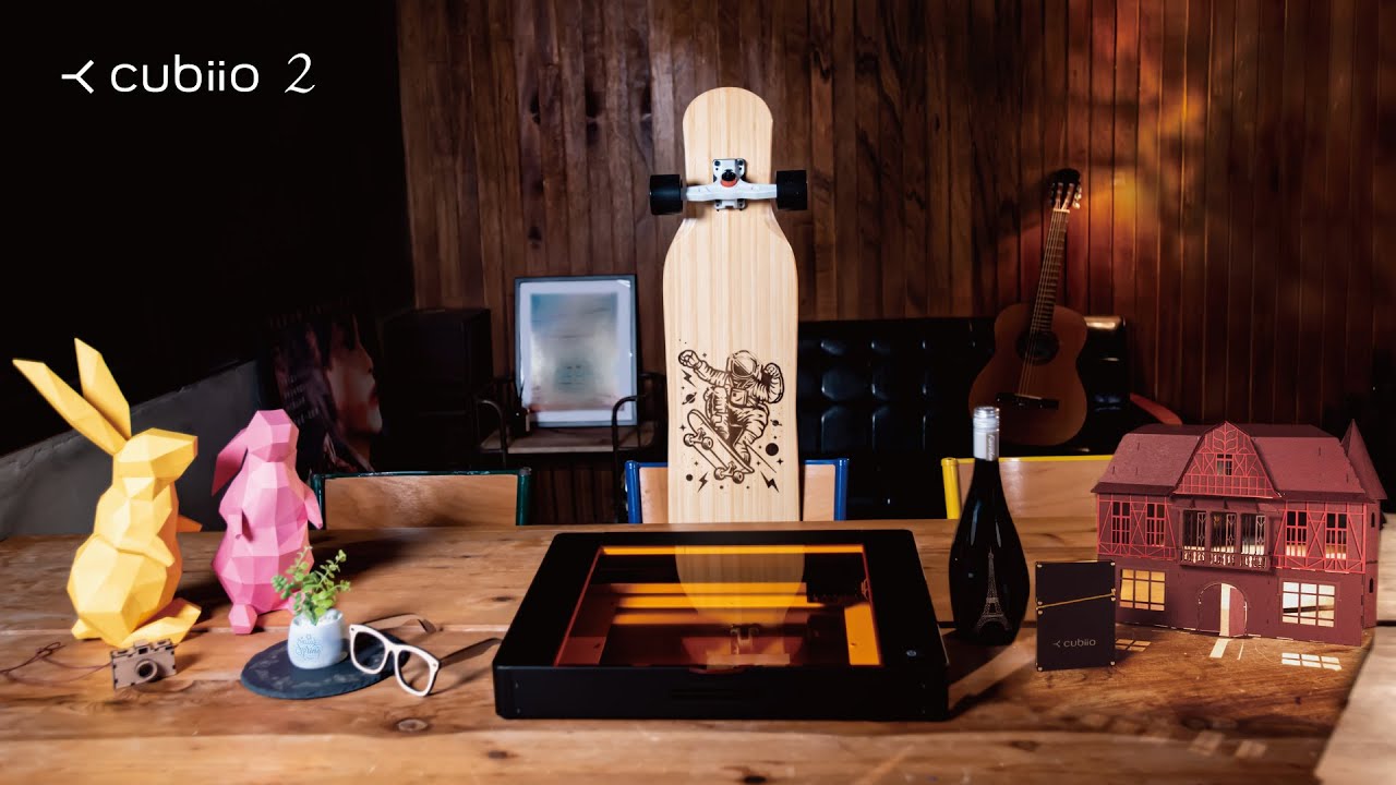 レザー彫刻機 cubiio レザー彫刻機 cubiio Cubiio コンパクトなレーザー彫刻機でいろいろ