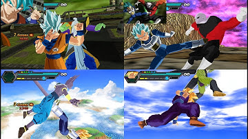 New Attacks in DB Multi Sagas Tenkaichi Tag Team DBZ TTT MOD PPSSPP ISO V5.0