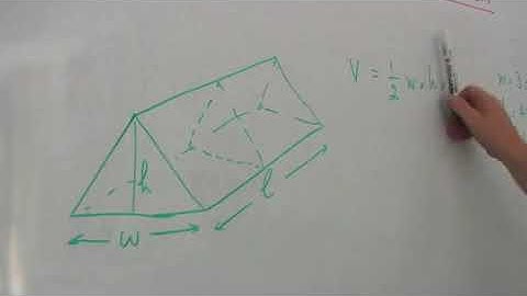 How to Calculate the Volume of a Triangular Prism