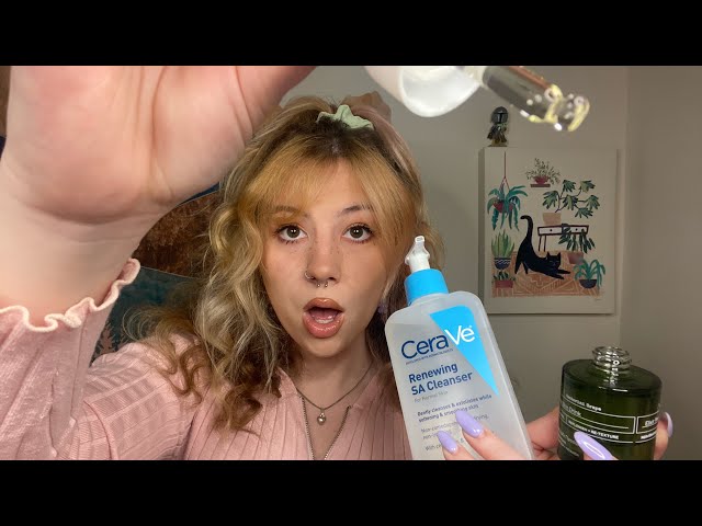 ASMR Sassy Bestie Gives You Skincare Treatment 👁👄👁