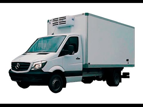 Обзор Mercedes Benz Sprinter 515 Рефрижераторный фургон +5С…-18С, фургон 21м3, 8 европаллет