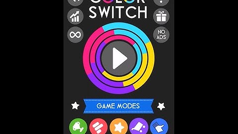 Color Switch - How to play the game with free play mode