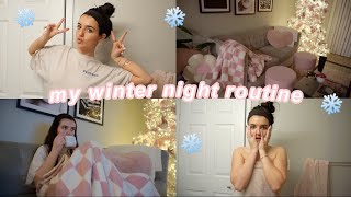 my winter night routine ♡ + GIVEAWAY