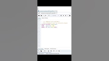 Sorting with DISTINCT: What’s Allowed and What’s Not
