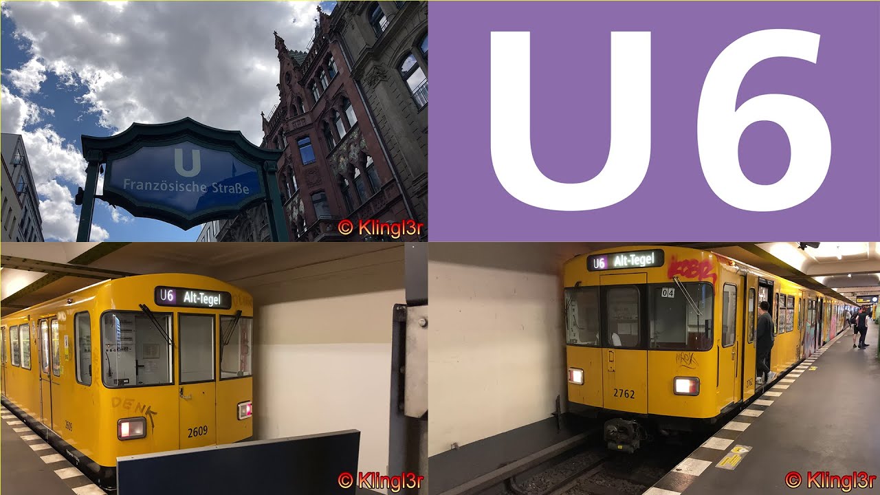 [4K60] U-Bahn Berlin - Bahnhof Französische Straße U6 2020 (mit Schaltwerker)