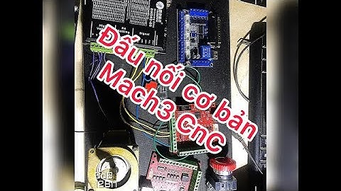 Hướng dẫn đấu nối cơ bản trên boad Mach3 USB ...Mach3 CNC basic connection
