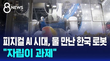 피지컬 AI 시대, 물 만난 한국 로봇…"자립이 과제" / SBS 8뉴스