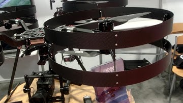 Gryphone UAV Design with propeller protecting rings