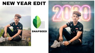 Snapseed Happy New Year 2022 Photo Editing | snapseed stylish dp editing | snapseed dark tone effect screenshot 5