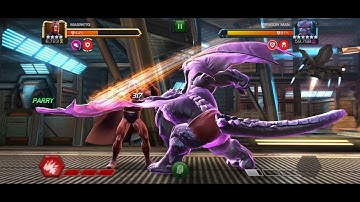 4* Megneto vs Cavalier Dragon Man || Marvel contest of champions