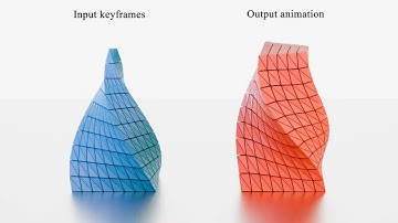 BlendSim: Simulation on Parametric Blendshapesusing Spacetime Projective Dynamics
