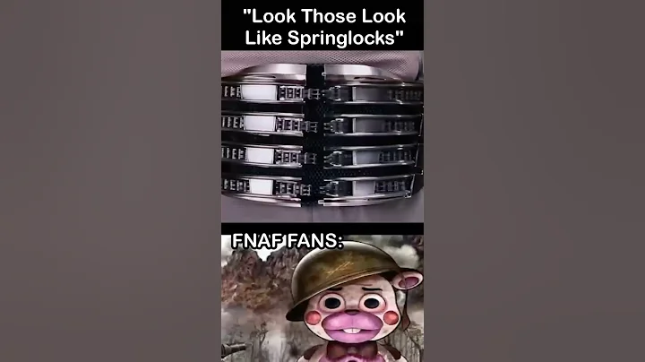 "Look At This Springlock Suit" FNaF Fans: | FNaF 2 Movie MEME