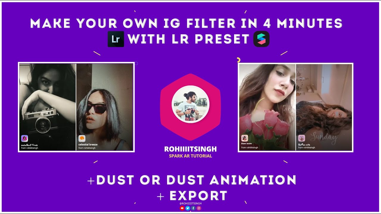 MAKE YOUR OWN INSTAGRAM FILTER WITH SPARK AR HUB MAKE YOUR OWN INSTAGRAM FILTER WITH SPARK AR HUB