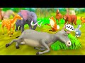 आलसी गधा | Lazy Donkey Story | Hindi Kahani | Hindi Moral Stories Fairy Tales | Animals Stories New