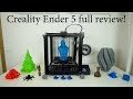 Creality Ender 5 3D printer review - Upgrades, fixes and Initial thoughts