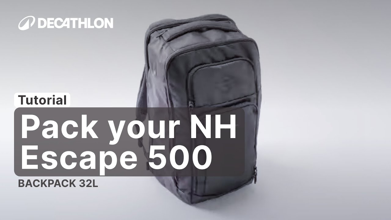 Mochila de senderismo 23 L - NH Escape 500 Rolltop - Decathlon