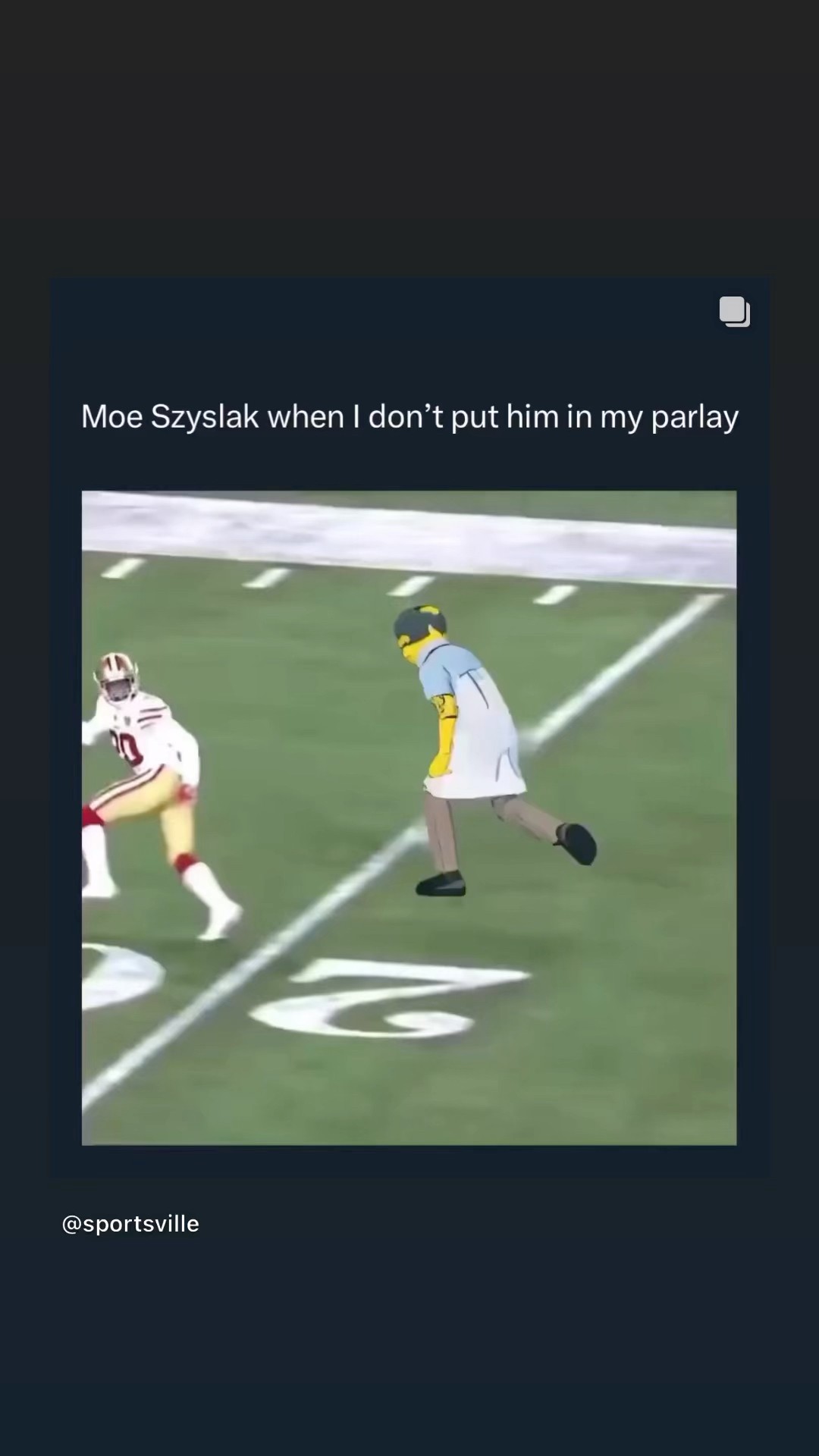 MOE went off #hoodnews #thesimpsons #parlay #meme #memes #moeszyslak #simpsons #football