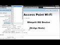 Ubiquiti NanoStation M2 Setup as wired Range Extender Easy Step by Step (Bridge Mode)