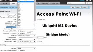 Ubiquiti NanoStation M2 Setup as wired Range Extender Easy Step by Step (Bridge Mode)