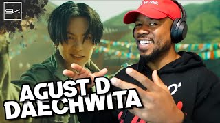 MY FIRST LISTEN TO AGUST D (BTS SUGA) - DAECHWITA - REACTION (HAD THIS IN THE VAULT)