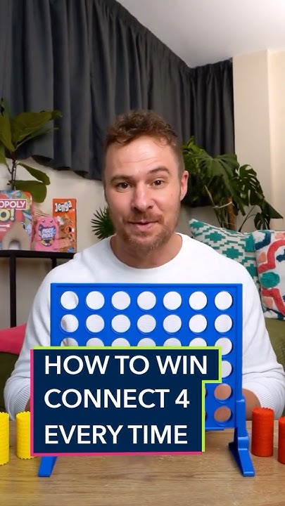 Want to Win at Connect 4? Watch This! #howto #connect4 #strategy # ...