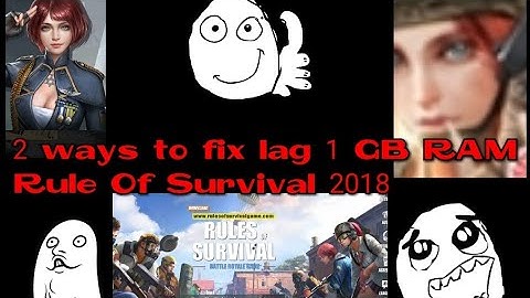 How to Fix lag on Rule Of Survival (ROS)2018| lag free 100% works (IOS&ANDROID &PC)  1000%