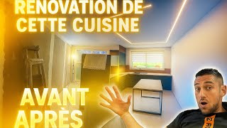 Rénovation cuisine #renovation #diy #travaux #home #chantier #construction #peintre #peintre 