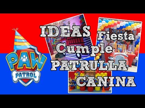 Decoración Patrulla Canina - Eventos - Fiesta FE